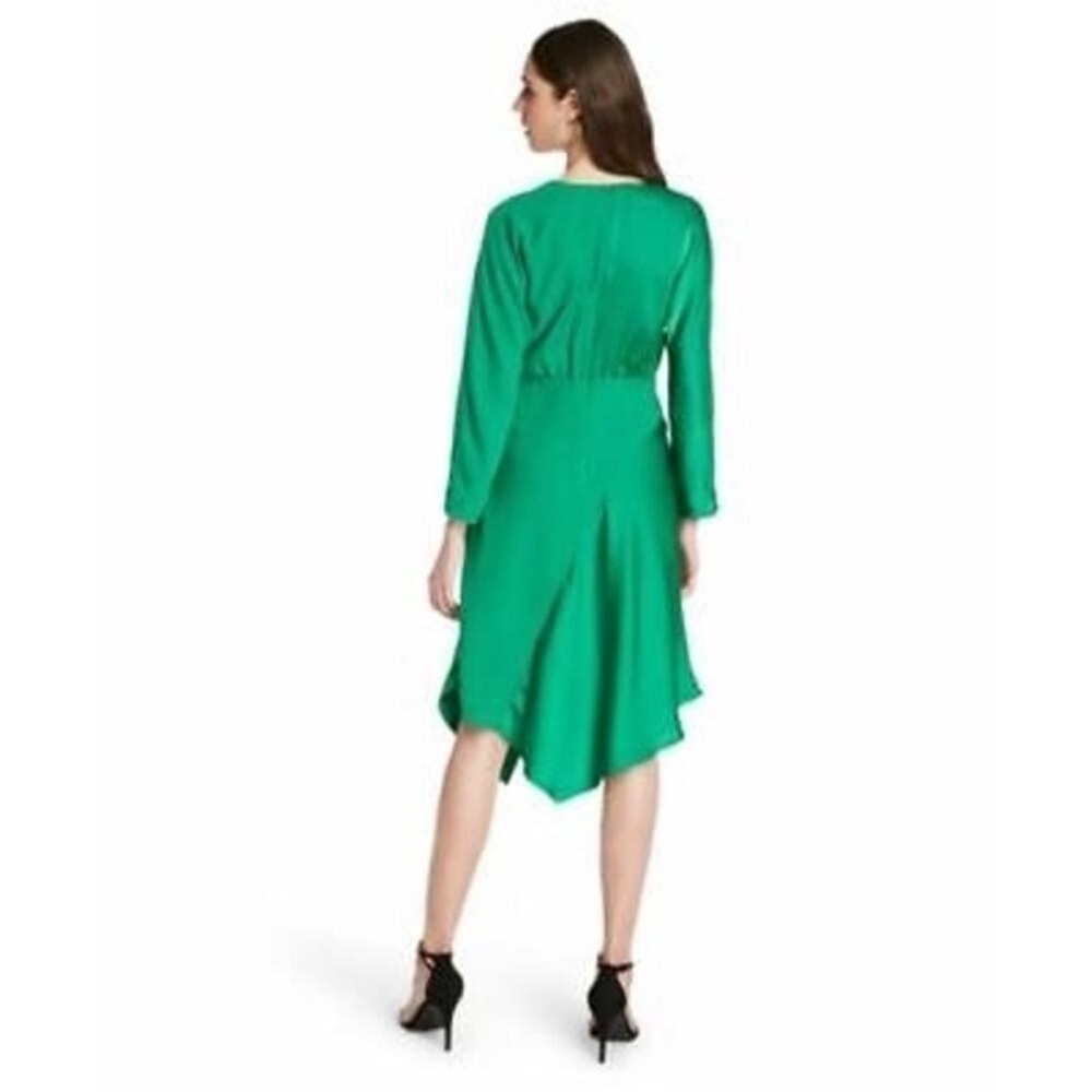 NWT Cushnie X Target Emerald Green Wrap Dress Size 4 - Picture 14 of 14